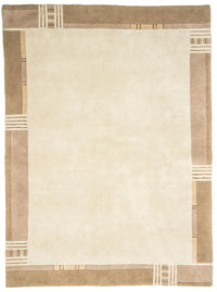 Alfombra de Nepal - 241 x 175 cm - beige