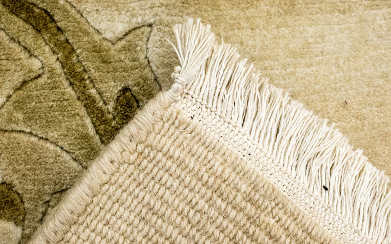 Alfombra de Nepal - 270 x 179 cm - amarillo