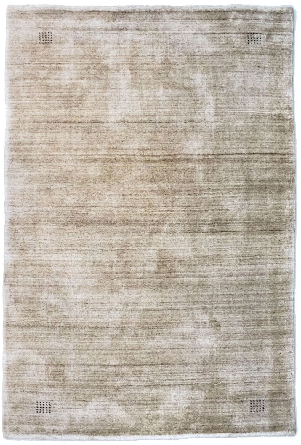Alfombra de lana - 177 x 117 cm - multicolor