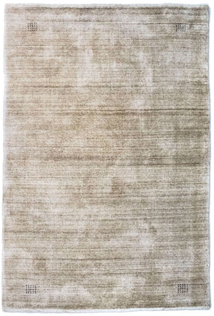 Alfombra de lana - 177 x 117 cm - multicolor