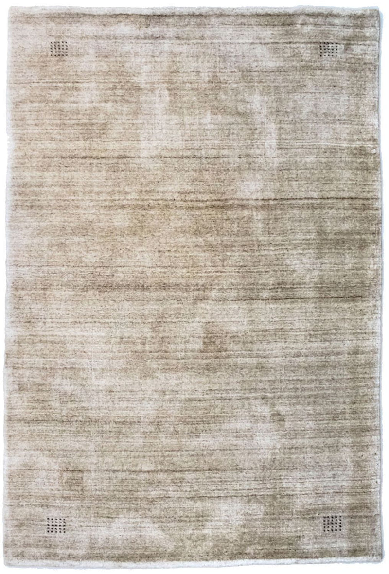 Alfombra de lana - 177 x 117 cm - multicolor