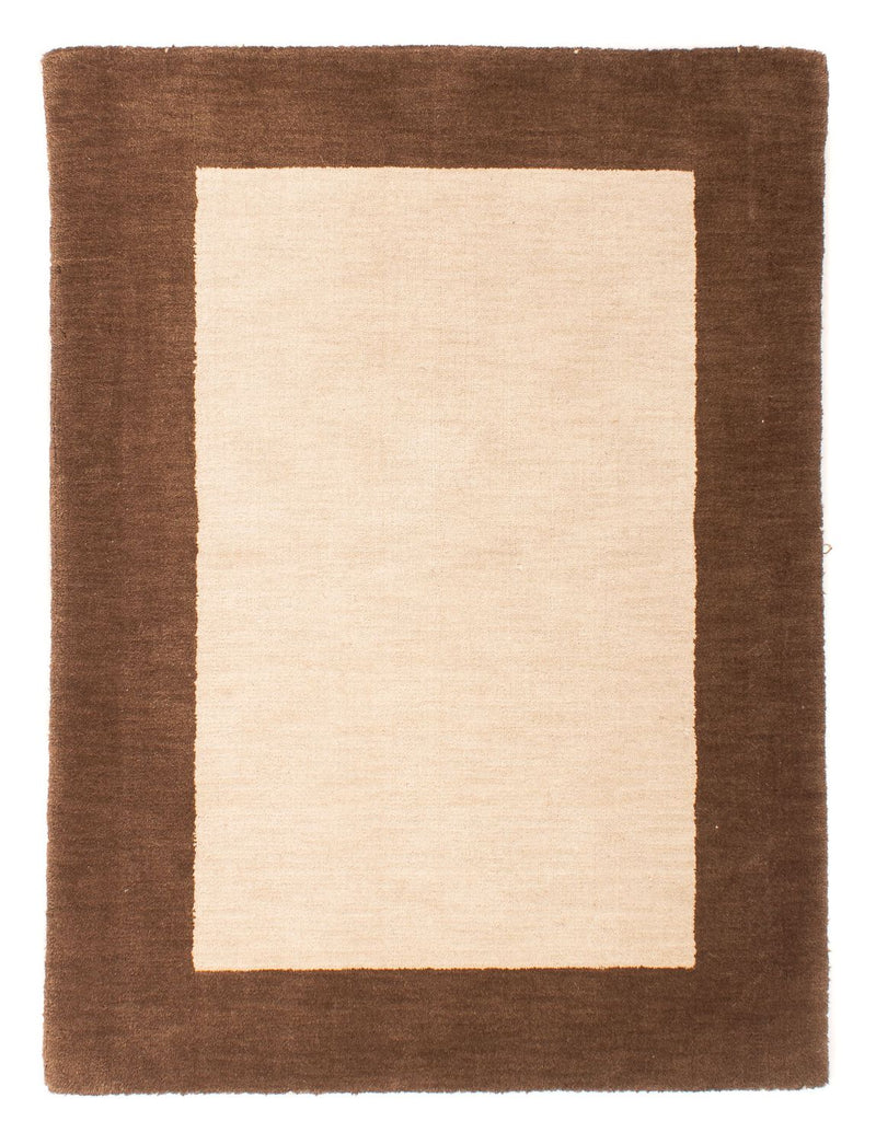 Alfombra Gabbeh - Loribaft Softy - 124 x 94 cm - beige