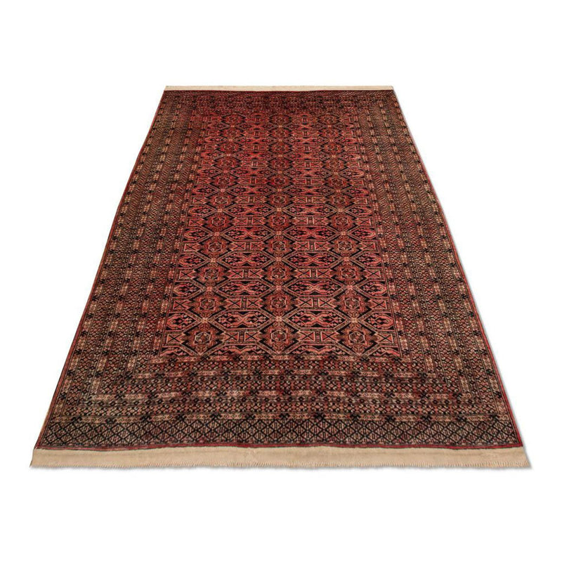 Alfombra afgana - Bukhara - 191 x 123 cm - rojo claro