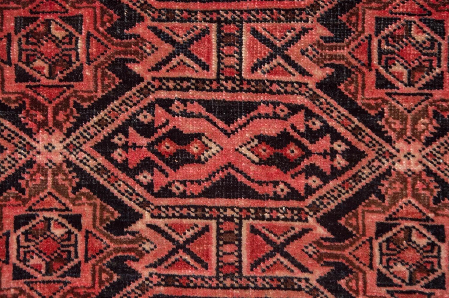 Alfombra afgana - Bukhara - 191 x 123 cm - rojo claro