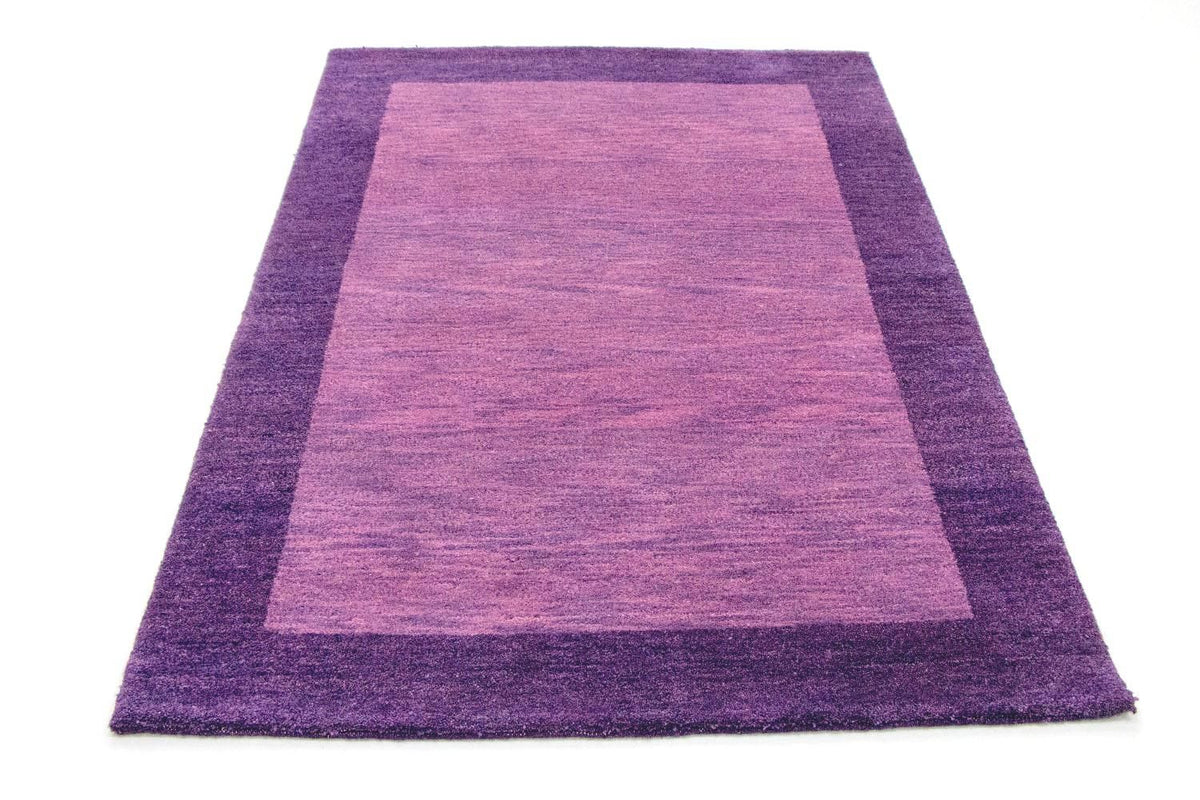 Alfombra Gabbeh - Indus - 182 x 119 cm - púrpura