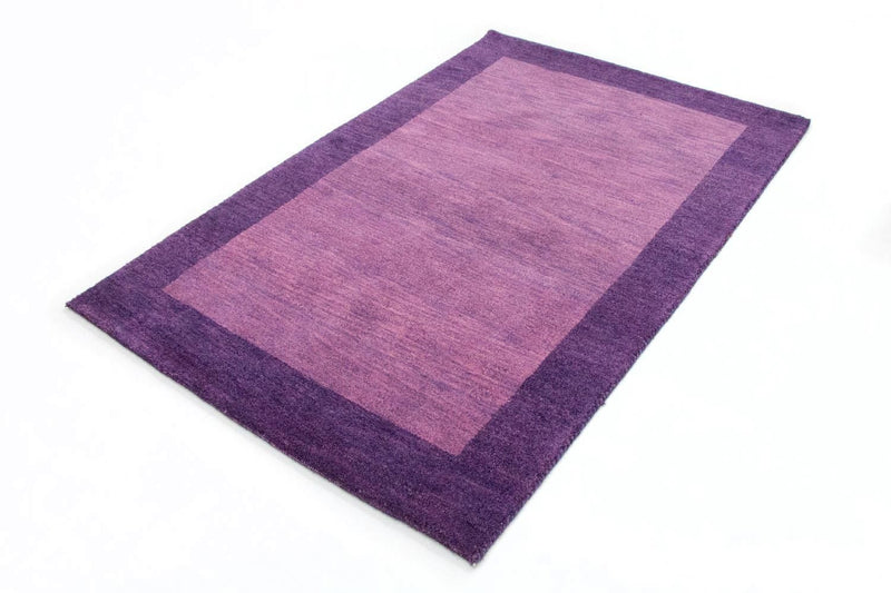 Alfombra Gabbeh - Indus - 182 x 119 cm - púrpura