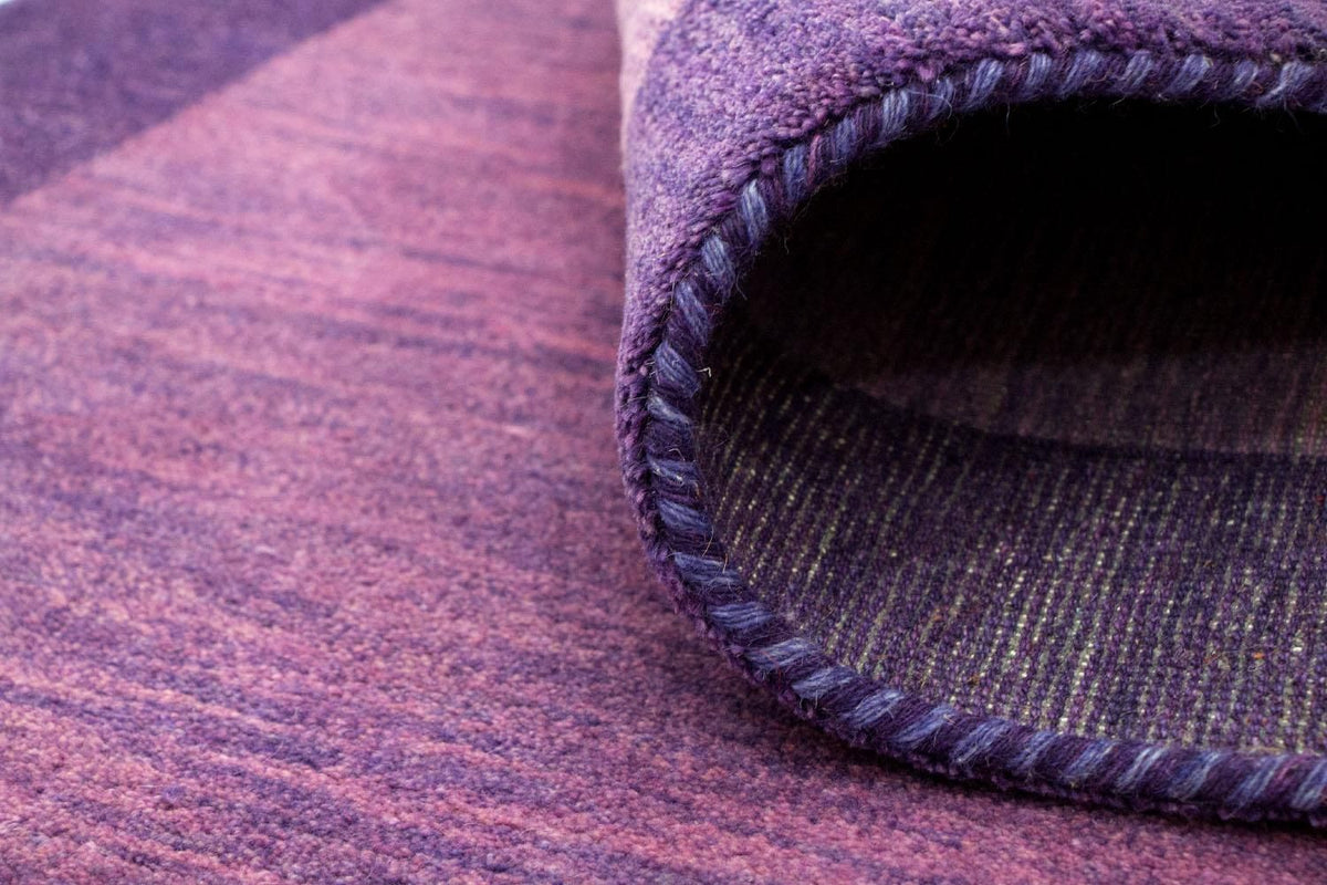 Alfombra Gabbeh - Indus - 182 x 119 cm - púrpura