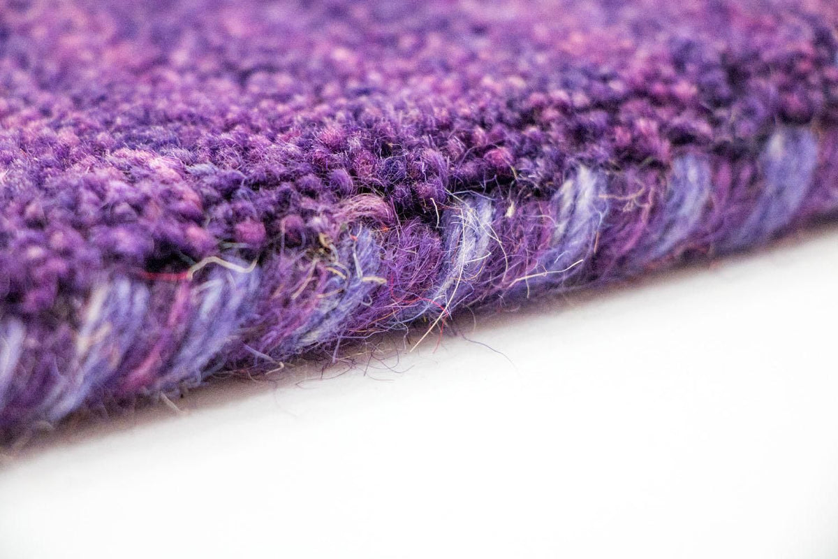 Alfombra Gabbeh - Indus - 182 x 119 cm - púrpura