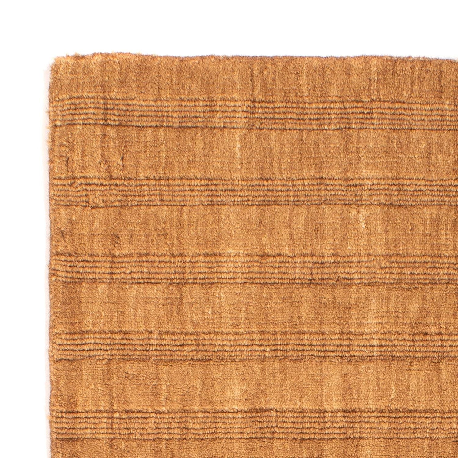 Alfombra Gabbeh - Loribaft Softy - 142 x 75 cm - marrón