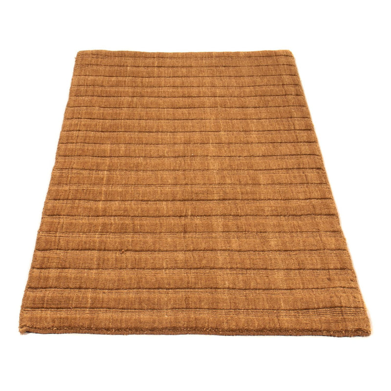 Alfombra Gabbeh - Loribaft Softy - 142 x 75 cm - marrón