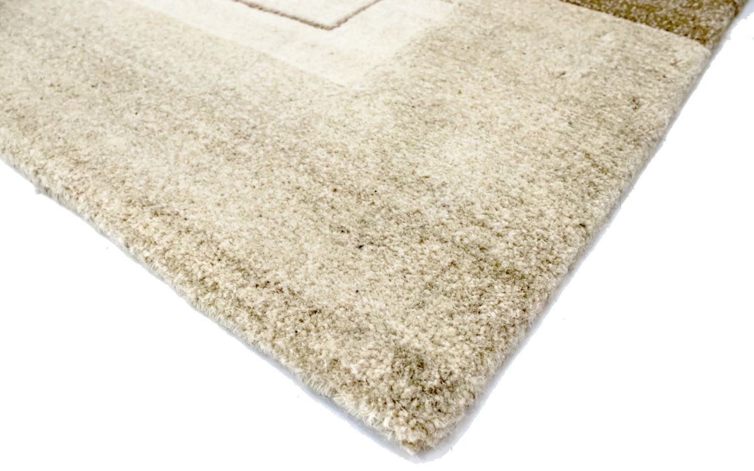 Alfombra de Nepal - 187 x 125 cm - beige