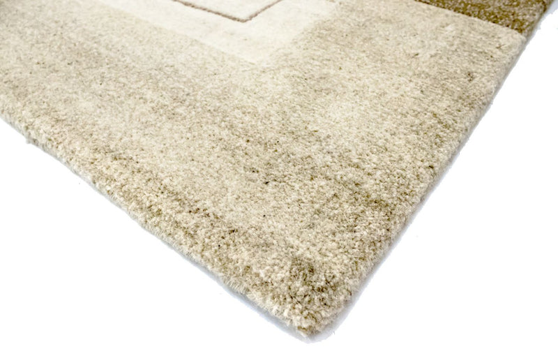 Alfombra de Nepal - 187 x 125 cm - beige