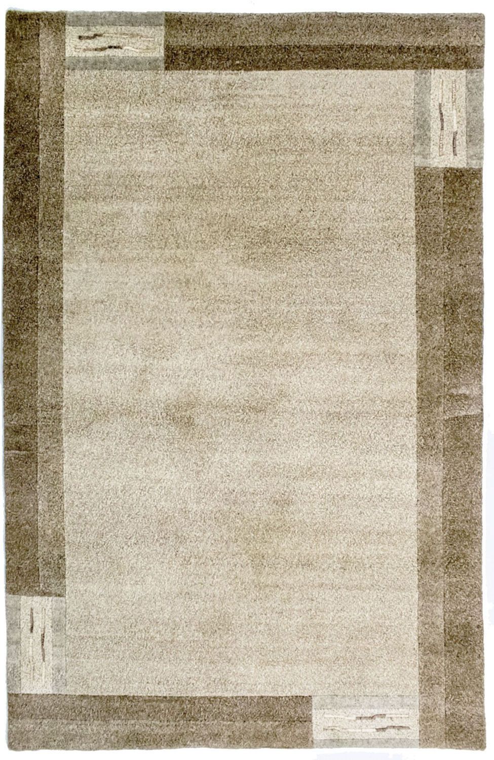 Alfombra de Nepal - 190 x 125 cm - beige