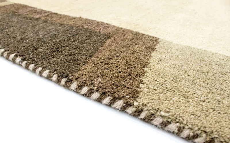 Alfombra Gabbeh - Indus - 203 x 143 cm - beige