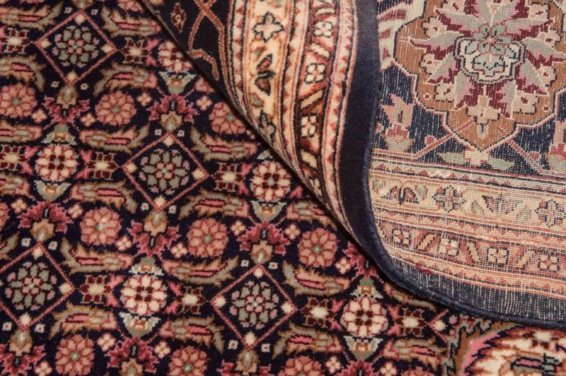 Alfombra Persa - Tabriz - Real - 353 x 252 cm - azul oscuro