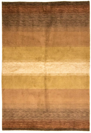 Alfombra de lana - 241 x 169 cm - multicolor