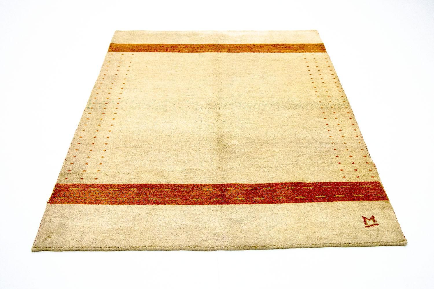 Alfombra Gabbeh - Indus - 195 x 139 cm - beige