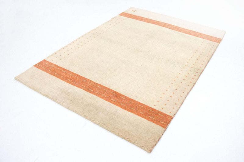 Alfombra Gabbeh - Indus - 195 x 139 cm - beige