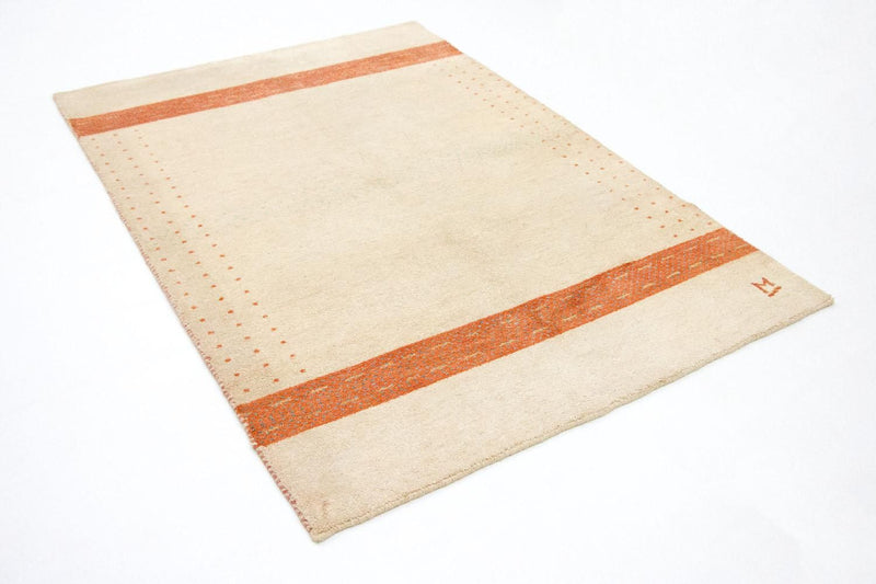 Alfombra Gabbeh - Indus - 195 x 139 cm - beige