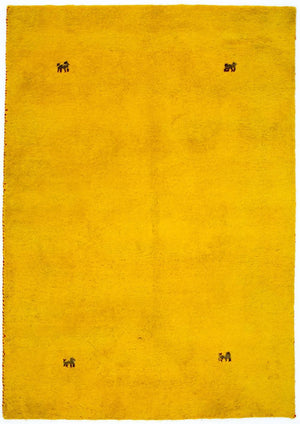 Alfombra Gabbeh - Indus - 202 x 141 cm - oro