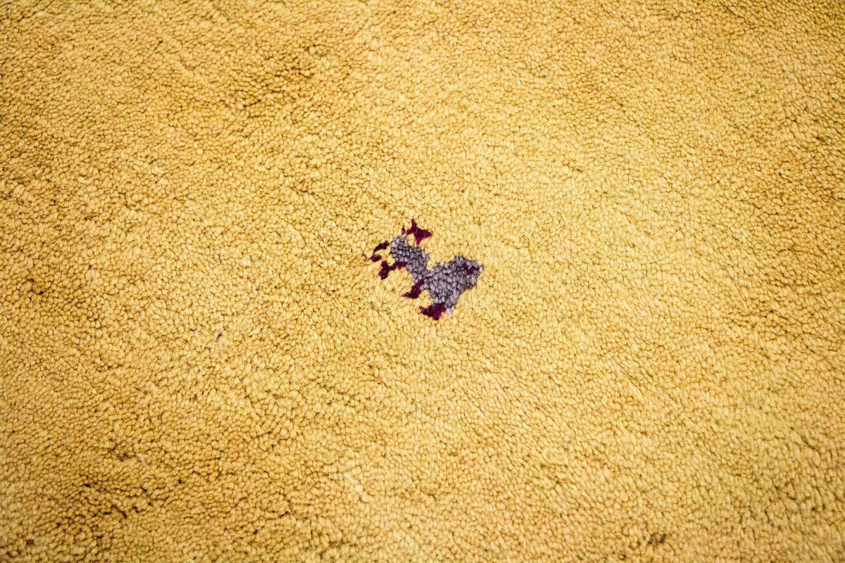 Alfombra Gabbeh - Indus - 202 x 141 cm - oro