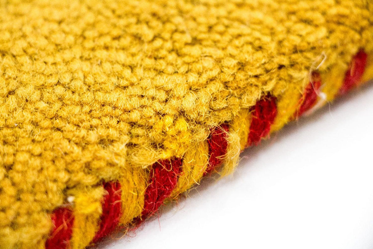 Alfombra Gabbeh - Indus - 202 x 141 cm - oro