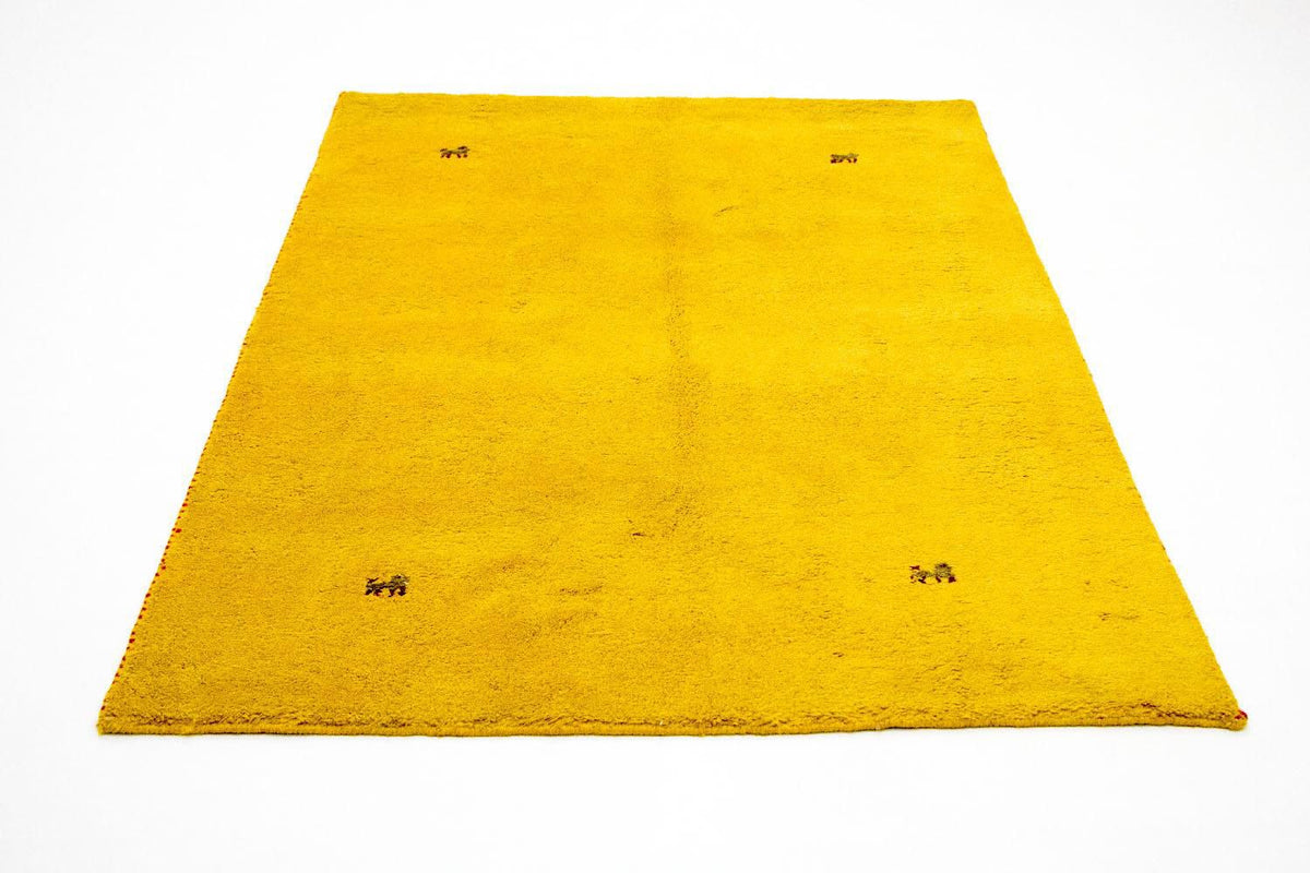 Alfombra Gabbeh - Indus - 202 x 141 cm - oro