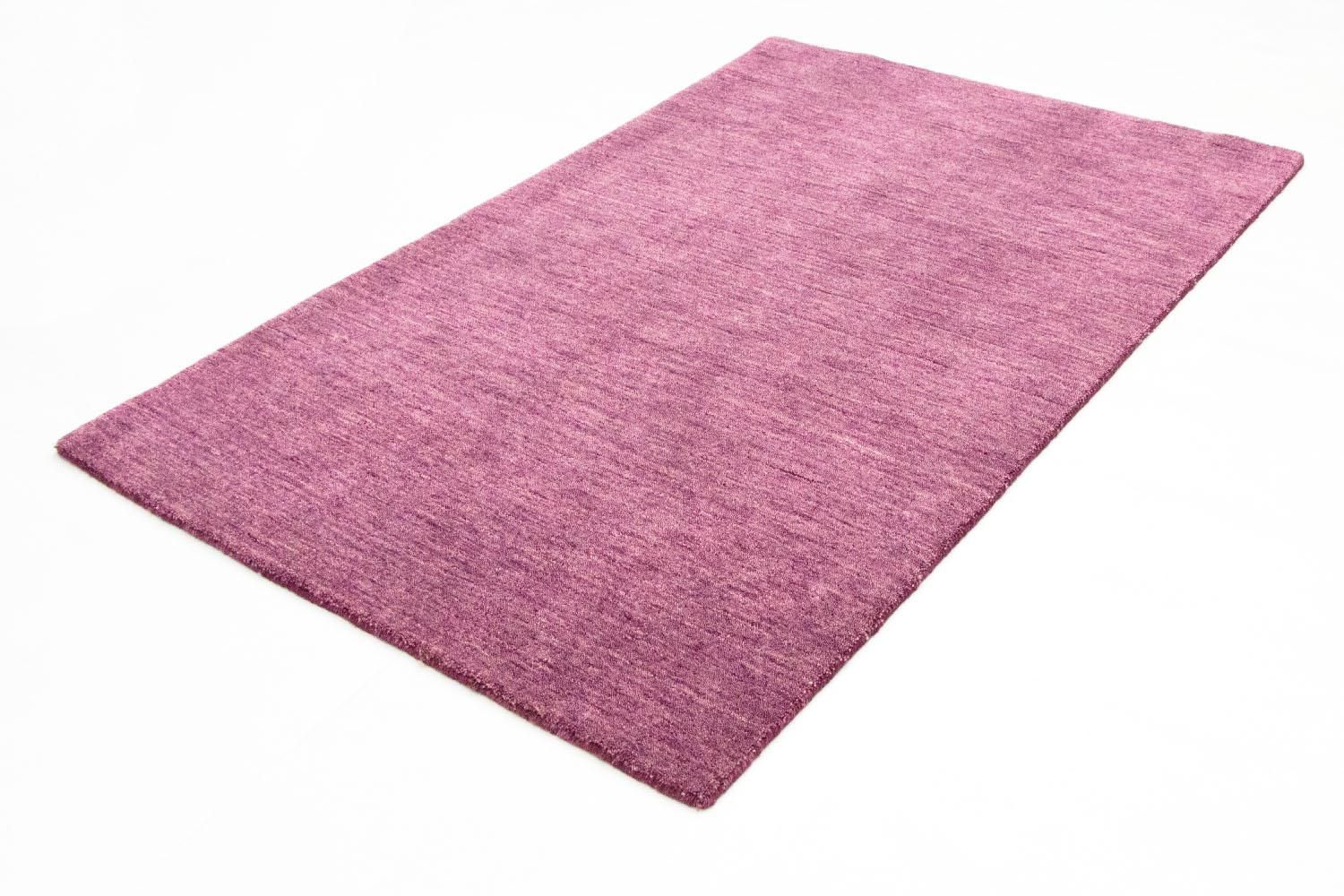 Alfombra de lana - 180 x 120 cm - rosa
