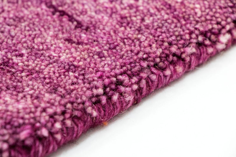 Alfombra de lana - 180 x 120 cm - rosa