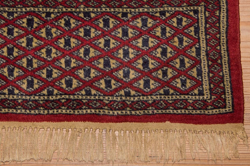 Alfombra afgana - Bukhara - 292 x 188 cm - rojo
