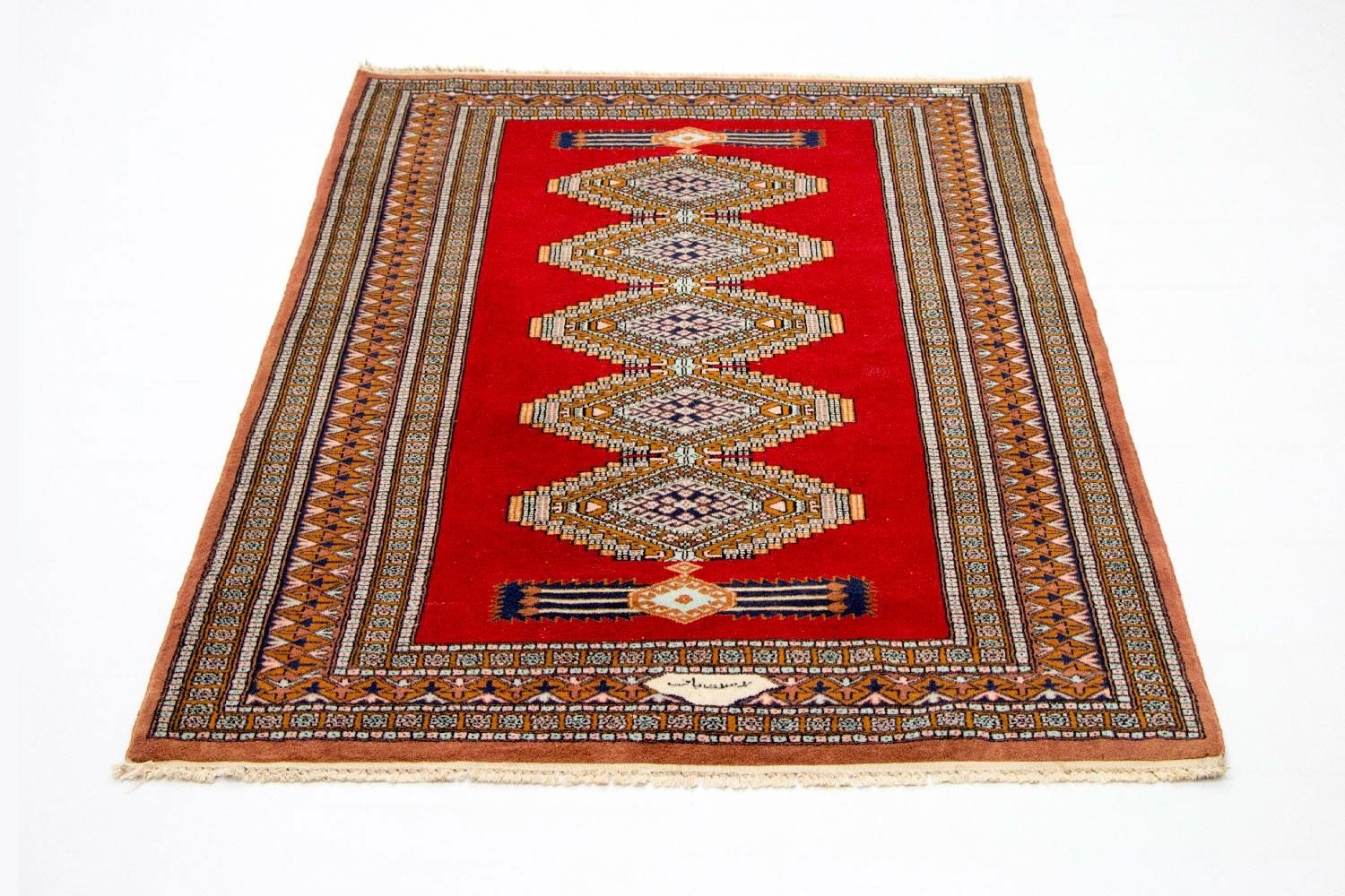 Alfombra afgana - Bukhara - 168 x 130 cm - rojo