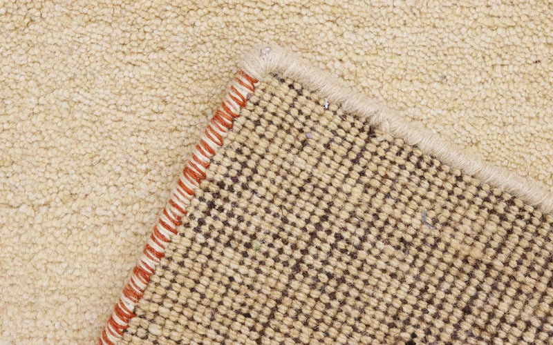 Alfombra de pasillo Alfombra Gabbeh - Indus - 294 x 80 cm - beige