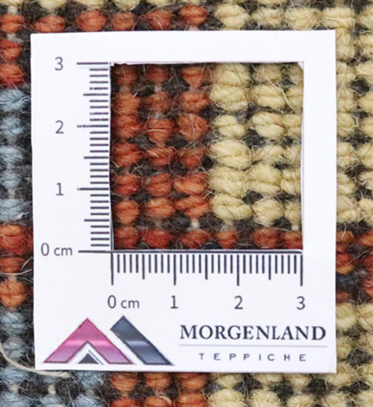 Alfombra de pasillo Alfombra Gabbeh - Indus - 294 x 80 cm - beige