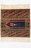 Alfombra afgana - Bukhara cuadrado  - 47 x 44 cm - azul