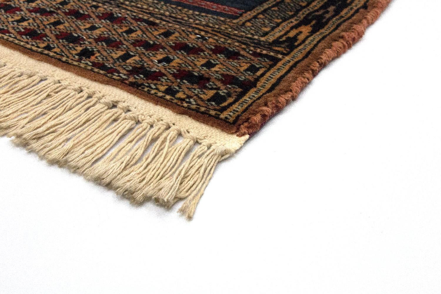 Alfombra afgana - Bukhara cuadrado  - 47 x 44 cm - azul