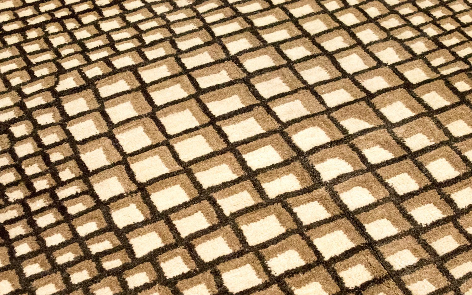 Alfombra de lana - 243 x 170 cm - multicolor