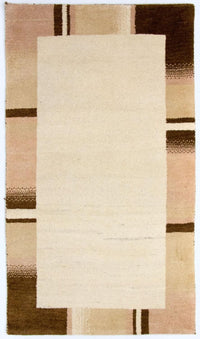 Alfombra Gabbeh - Indus - 160 x 92 cm - beige