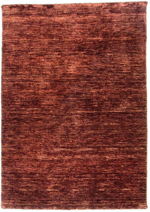 Alfombra de lana - 150 x 104 cm - marrón