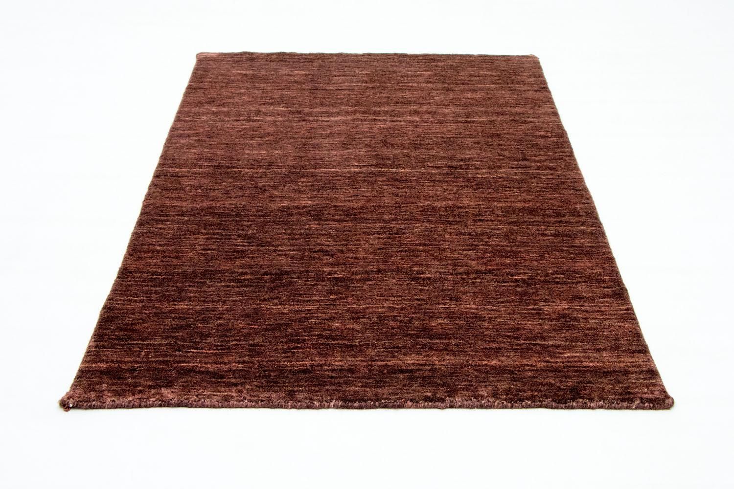 Alfombra de lana - 150 x 104 cm - marrón