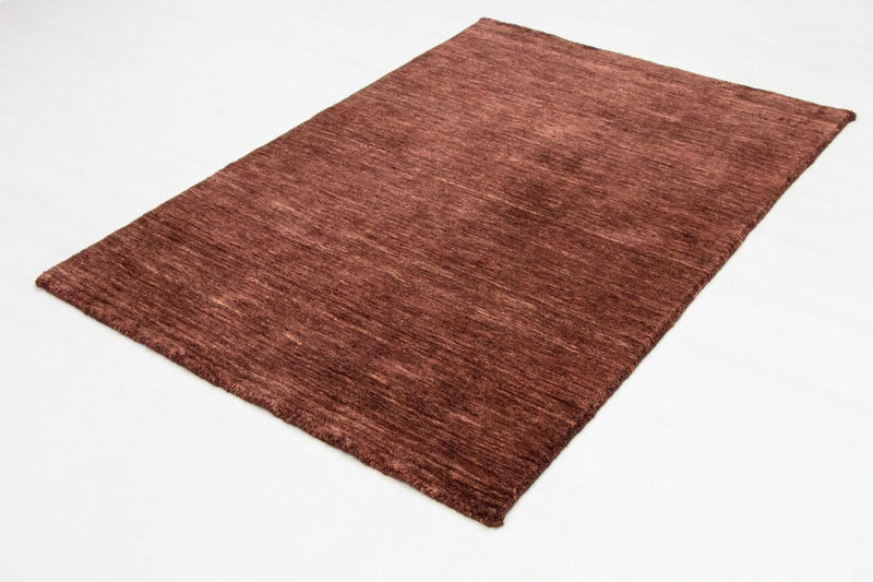 Alfombra de lana - 150 x 104 cm - marrón