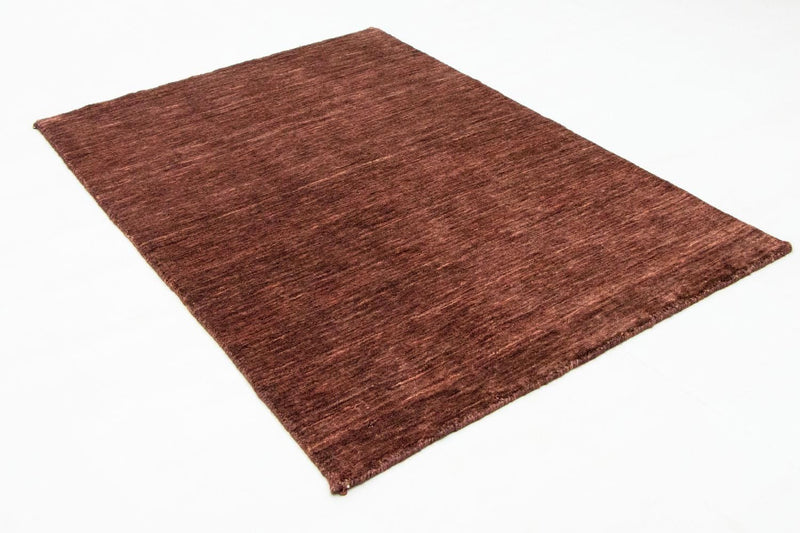 Alfombra de lana - 150 x 104 cm - marrón