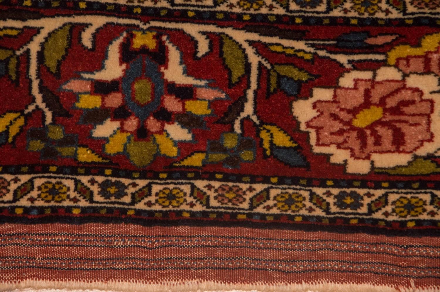 Alfombra persa - Clásica - 171 x 140 cm - azul oscuro