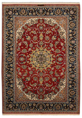 Alfombra Persa - Isfahan - Prima - 224 x 157 cm - rojo