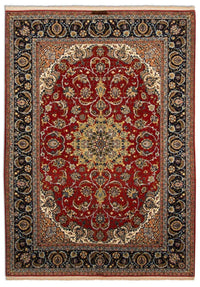 Alfombra Persa - Isfahan - Prima - 224 x 157 cm - rojo
