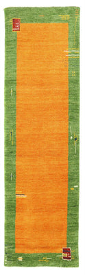 Alfombra de pasillo Alfombra Gabbeh - Softy - 200 x 80 cm - naranja