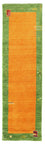 Alfombra de pasillo Alfombra Gabbeh - Softy - 200 x 80 cm - naranja