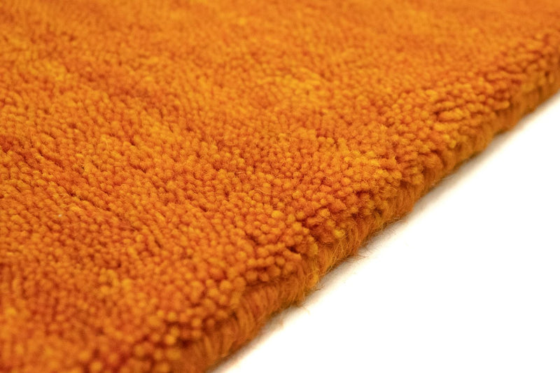 Alfombra Gabbeh - Indus cuadrado  - 200 x 200 cm - naranja