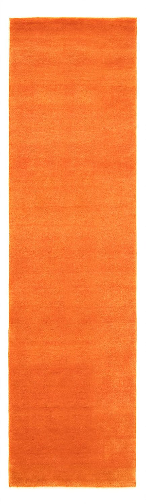 Alfombra de pasillo Alfombra Gabbeh - Indus - 200 x 80 cm - naranja
