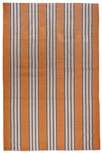 Alfombra Kelim - Tendencia - 180 x 120 cm - naranja