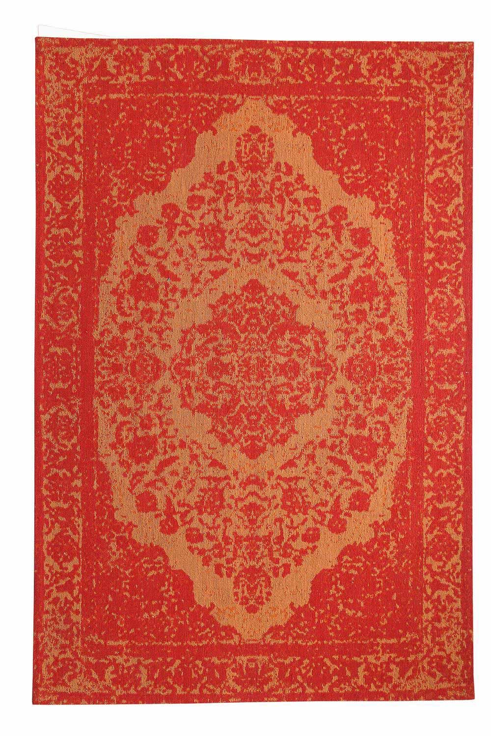Alfombra de diseño - 200 x 140 cm - rojo